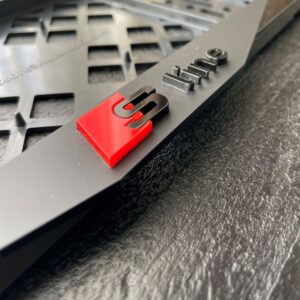 Audi S line kentekenplaathouder