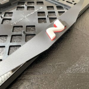 Hyundai N Kentekenplaathouder wit