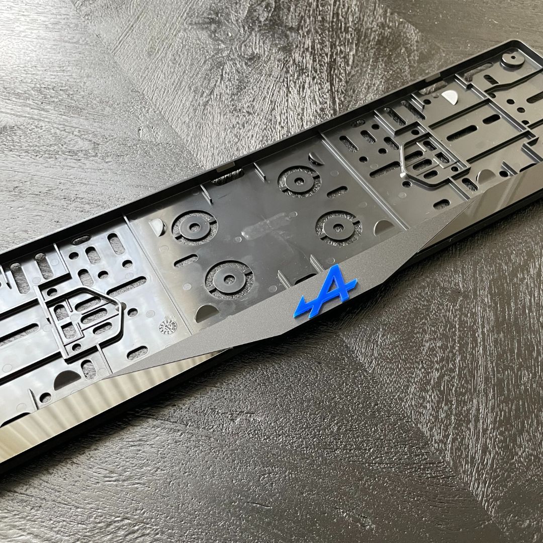 Renault Alpine Kentekenplaathouder