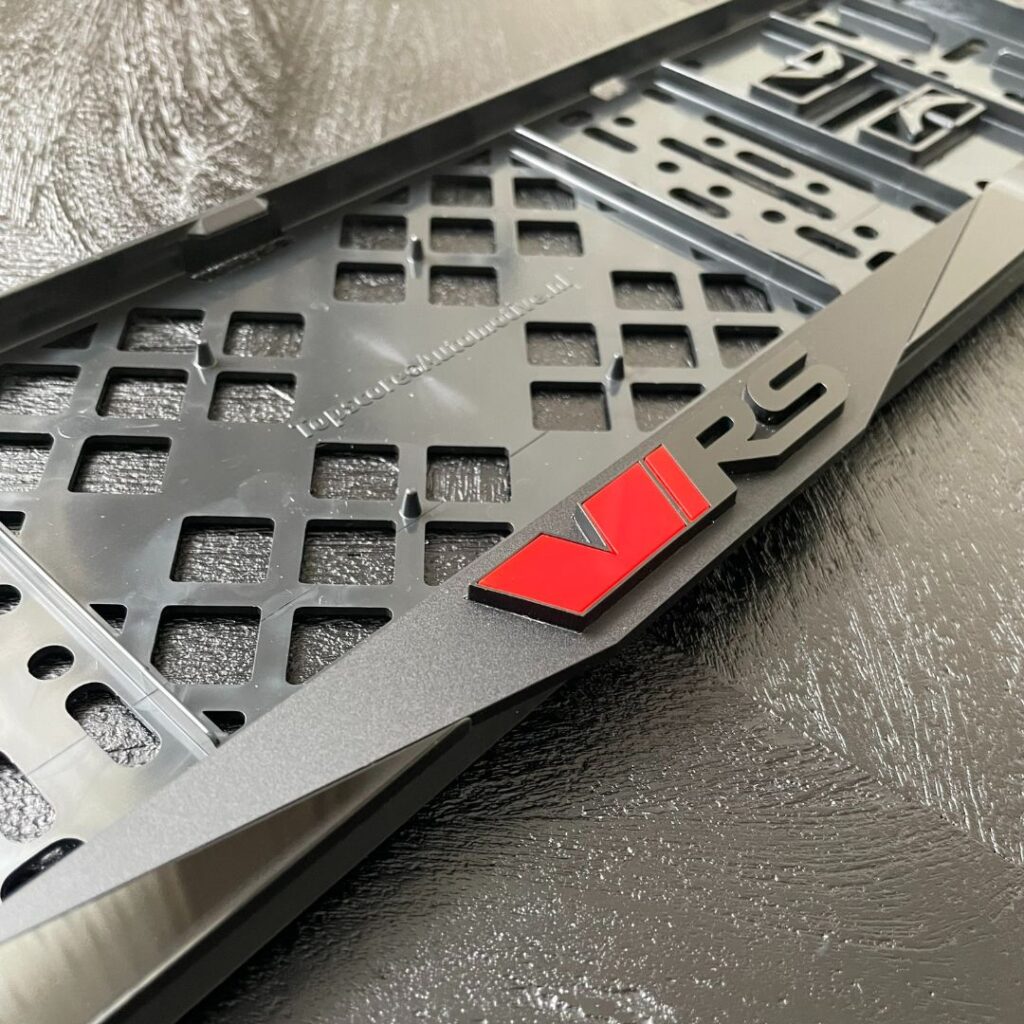 Skoda VRS Kentekenplaathouder 3D