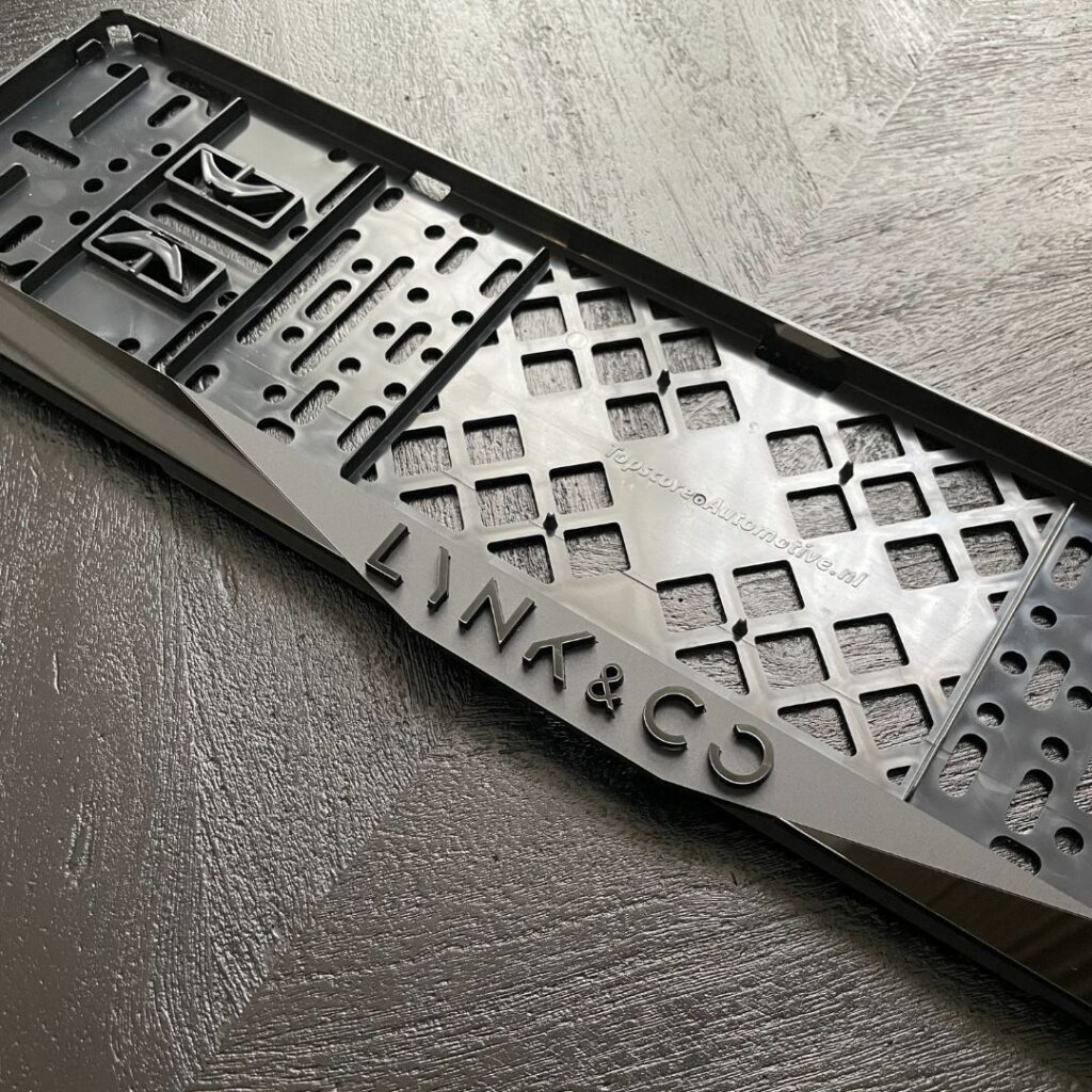 Lynk & Co Kentekenplaathouder 3D