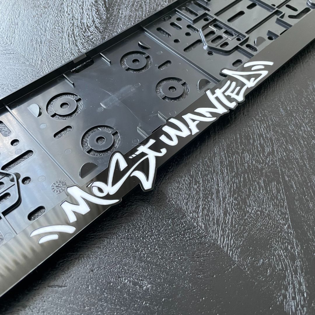 Most Wanted Kentekenplaathouder