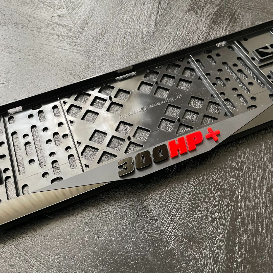 300HP + Kentekenplaathouder 3D - Afbeelding 2