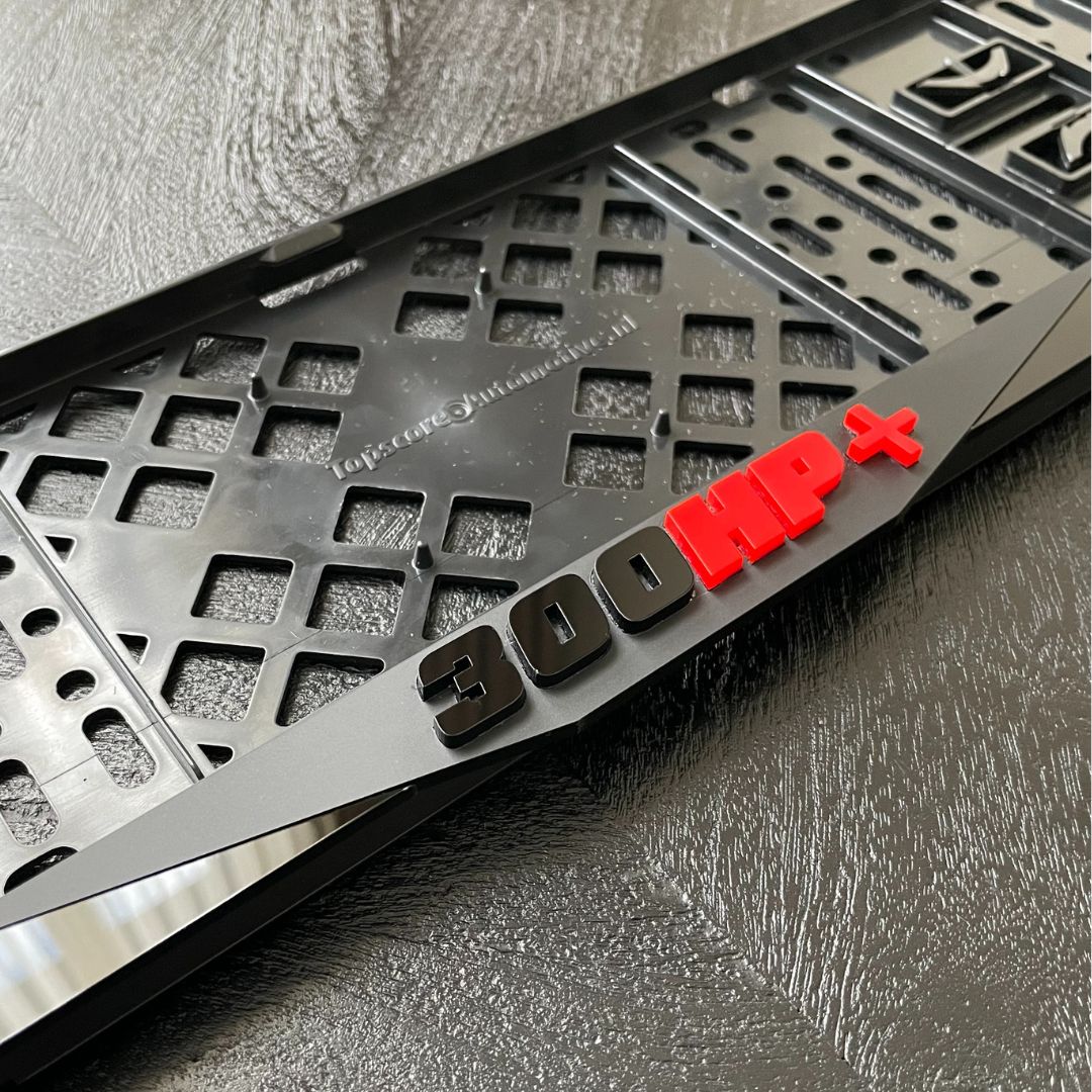 300HP+ 3D Kentekenplaathouder