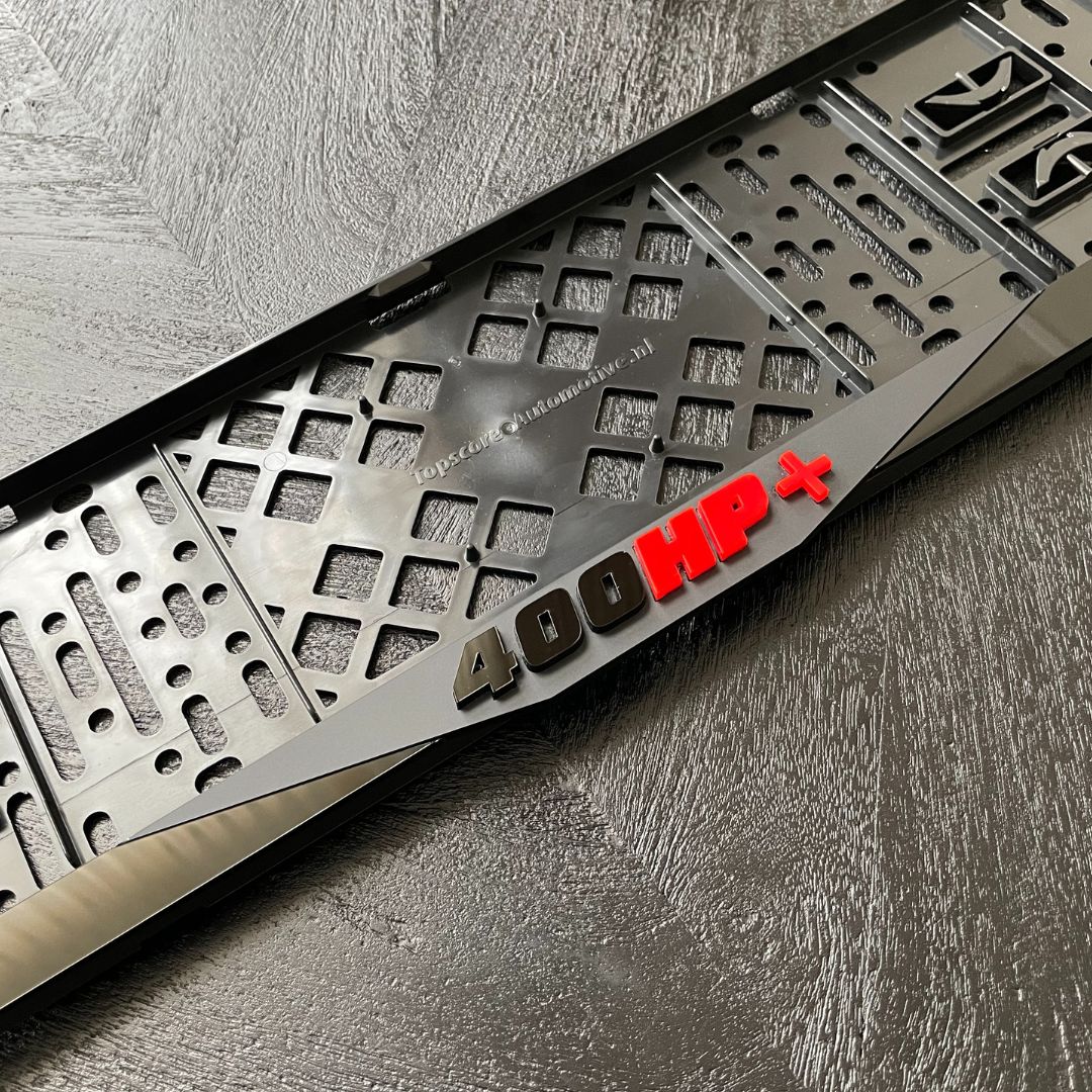 400HP+ 3D Kentekenplaathouder 1